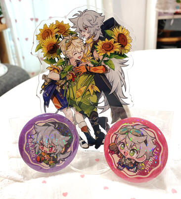 Chiizeuu Standee